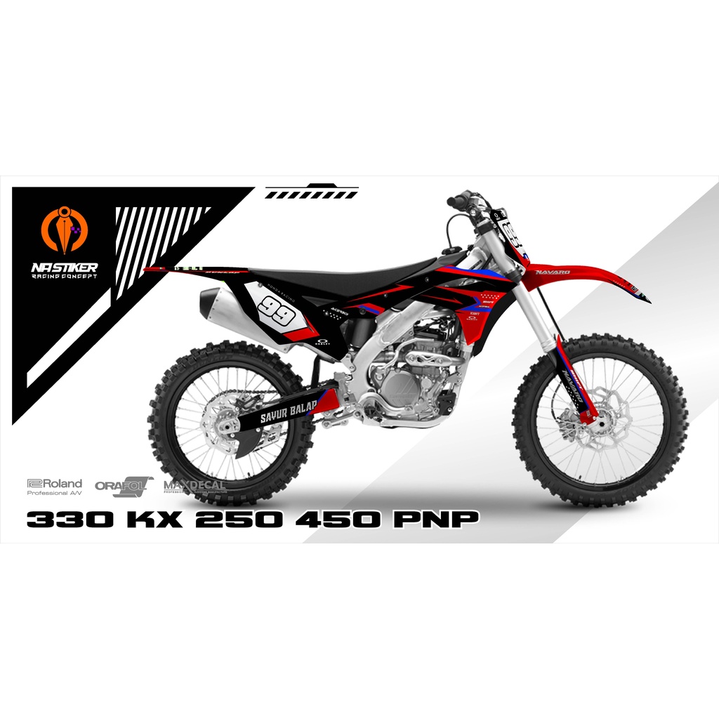 DECAL KX 250F FULLBODY CUSTOM KX-330