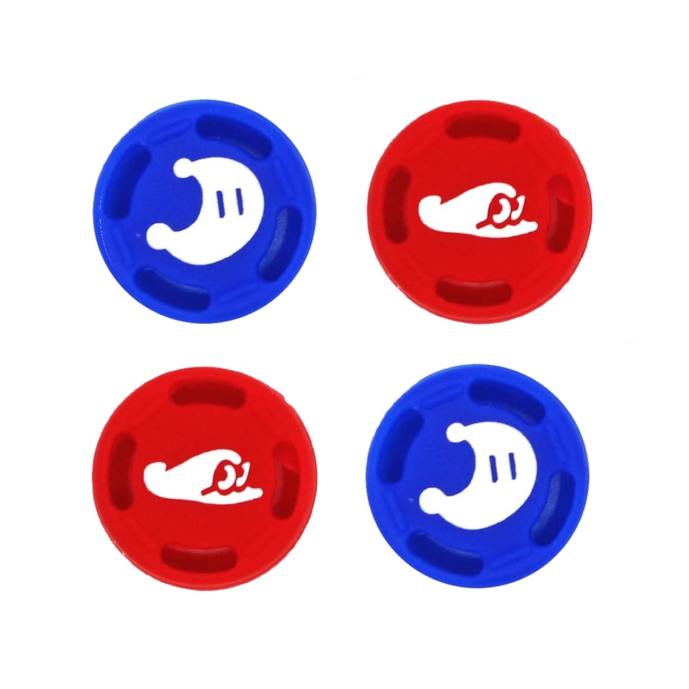 4pcs Cover Pelindung Thumb Grip Bahan Silikon Untuk Nintendo Switch Lite / Switch / Wii U