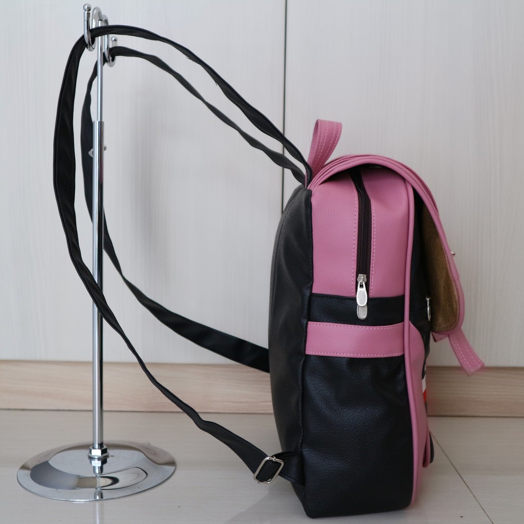 BARU Tas Ransel Espirit Coklat Muda Backpack Wanita Fashionable Modis Remaja Dewasa Gaul