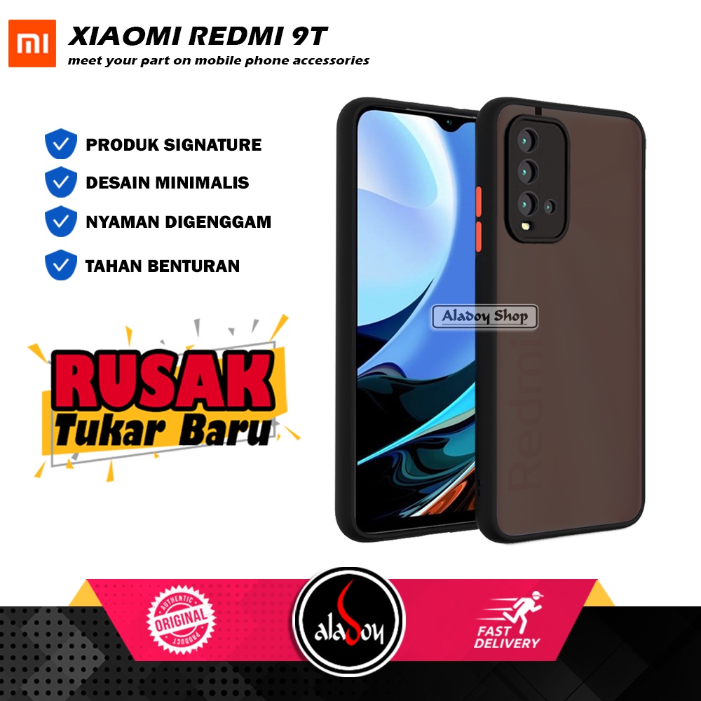 Case XIAOMI REDMI 9T Hard Case AERO Protection Camera Premium Casing