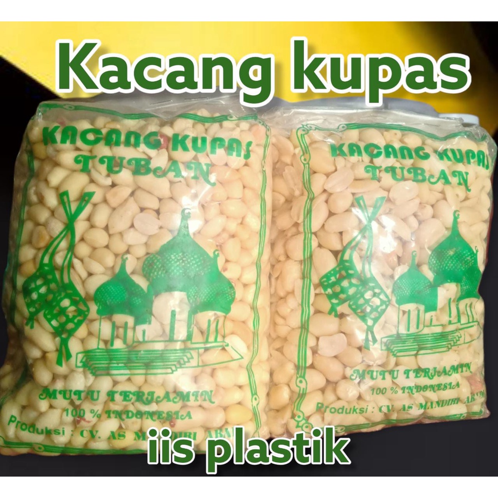 Termurah !!!! Kacang Tuban 600 gr / Kacang Kupas / Kacang Tuban Bukan Kacang Putri Bali / Kacang Tanah