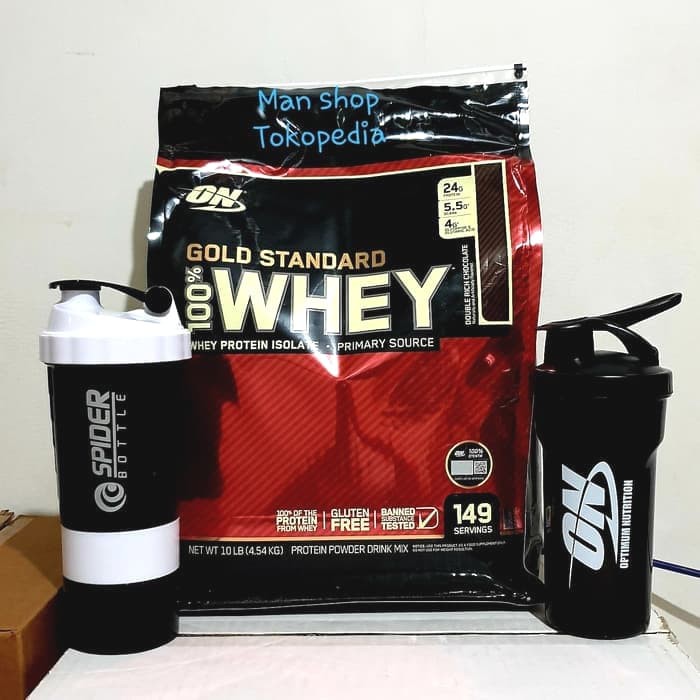 ON WGS / ON Whey Gold Standard 10Lbs 10 Lbs 10lb 10 Lb Whey Protein - Vanila Terbatas