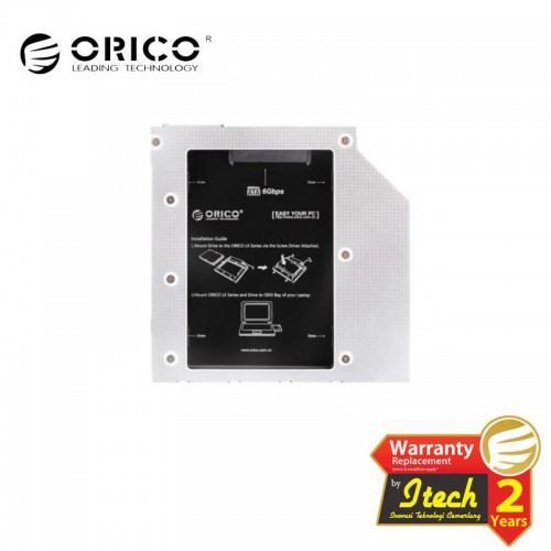 ORICO L95SS Aluminum 7mm &amp; 9.5 mm Internal Hard Drive Caddy