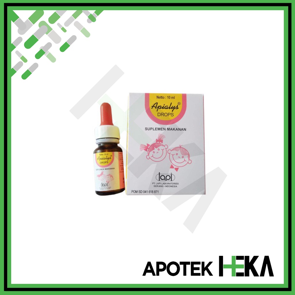 Apialys Drops 10 ml Suplemen Vitamin Bayi (SEMARANG)