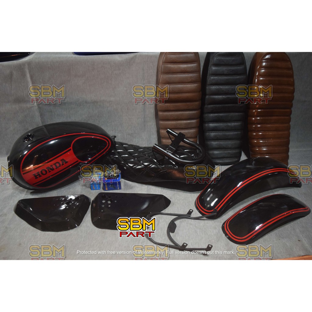 PAKET JAPSTYLE CUSTOM  MEGAPRO MONOSHOCK, TIGER ,SCORPIO ,THUNDER