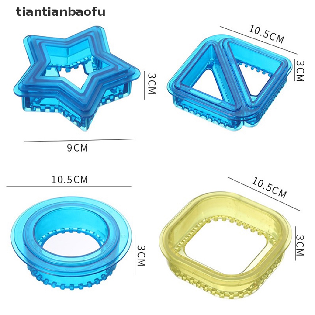 Cetakan Pemotong Roti Panggang Sandwich Diy Untuk Anak