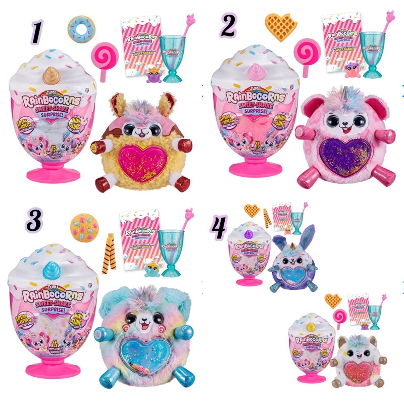 Mainan Boneka Zuru Rainbocorns Sweet Shake