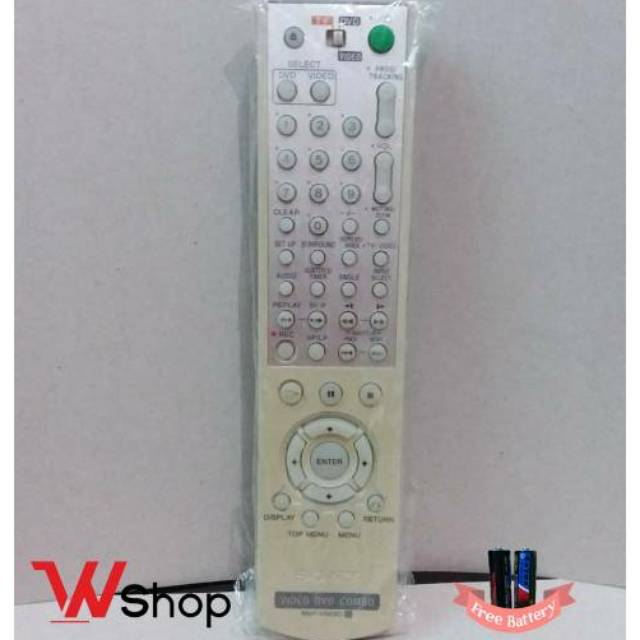 REMOT VIDEO DVD COMBO SONY ORIGINAL