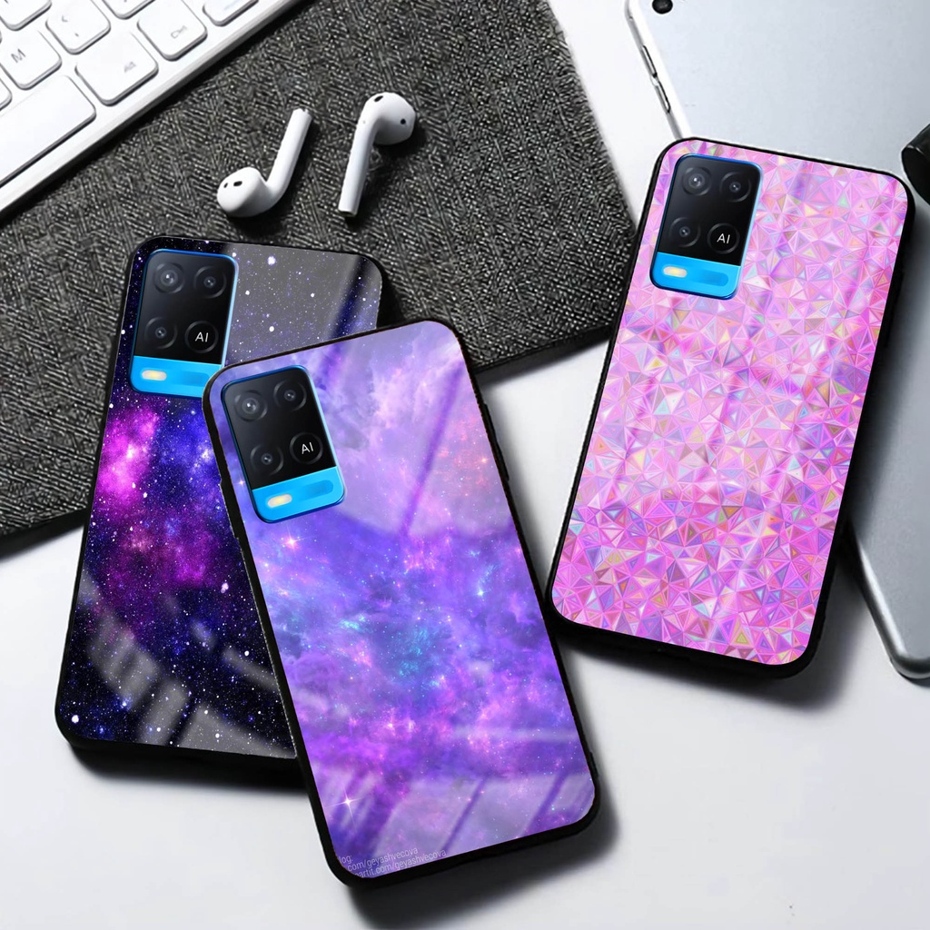 Case Kilau Glossy For Oppo A54 [SK 05] | case Lucu | Case A54 | Casing Hp A54| Casing Hp A54 | Kesin