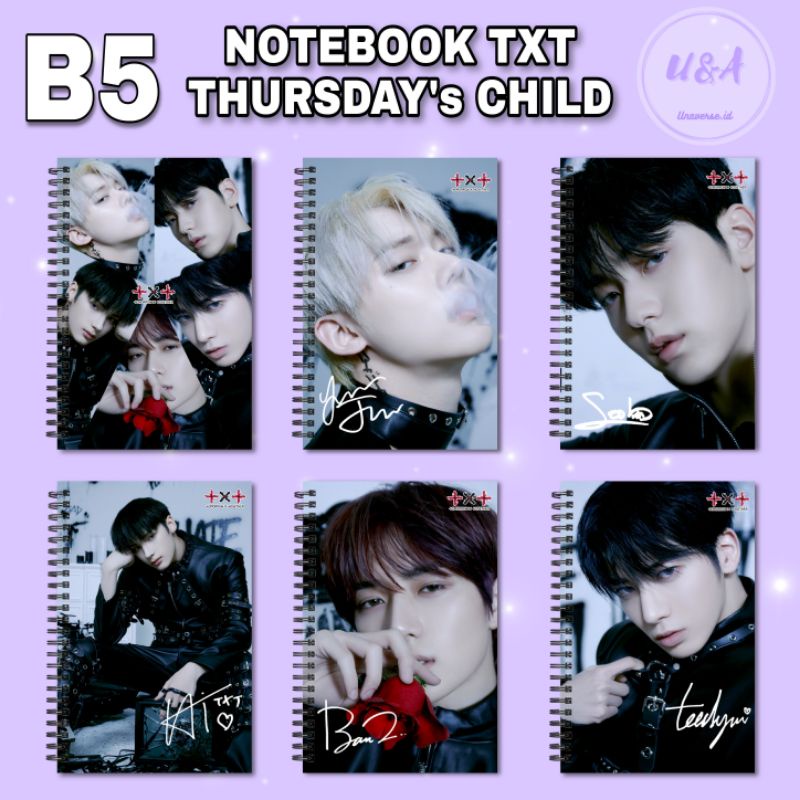 

[COD] NOTEBOOK B5 TXT THURSDAY'S CHILD HATE Ver. Buku Murah