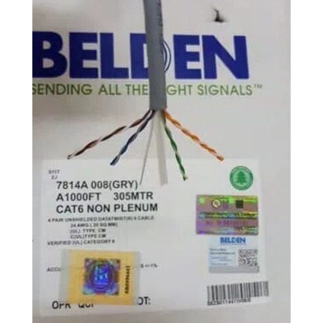 Kabel Data / UTP Belden Cat 6 @305m