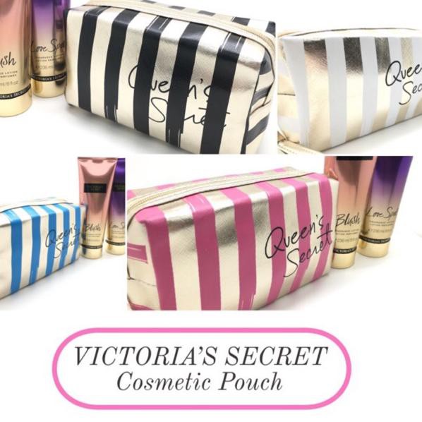 ➽ Victoria’s  Secret Cosmetic Pouch / Dompet Kosmetik / Branded pouch ☼