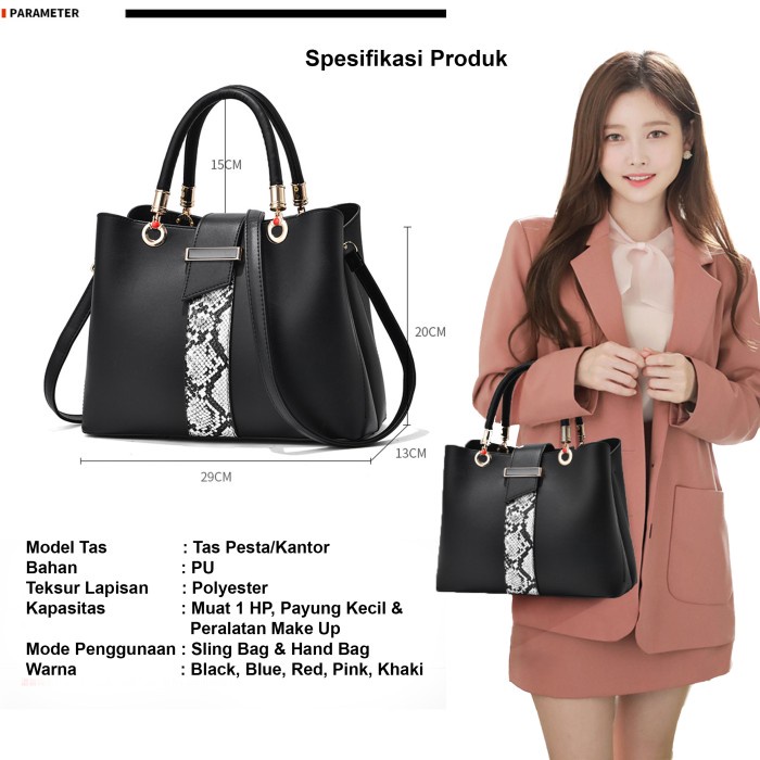 Tas Wanita Selempang Import Tas Bahu Sling Bag Selempang Wanita Pesta