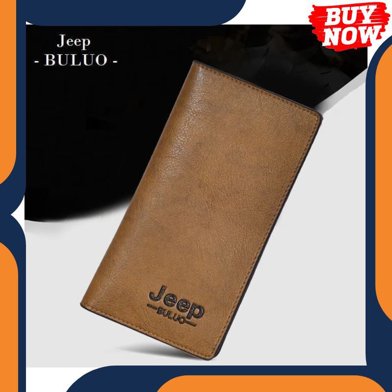 DSQ59 Dompet Panjang Kulit Long Wallet Jeep Buluo