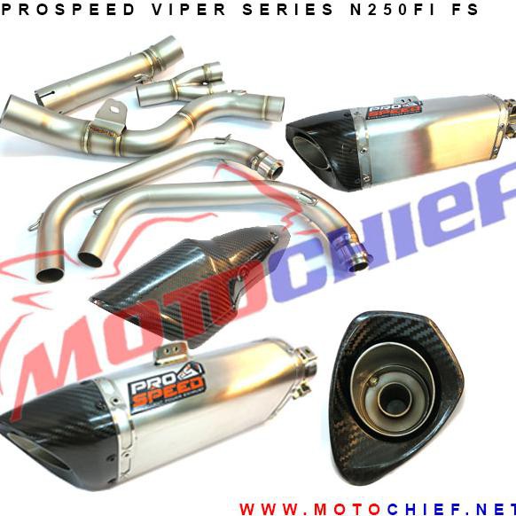 ¨324… Knalpot Prospeed Viper Series Ninja 250 Fi
