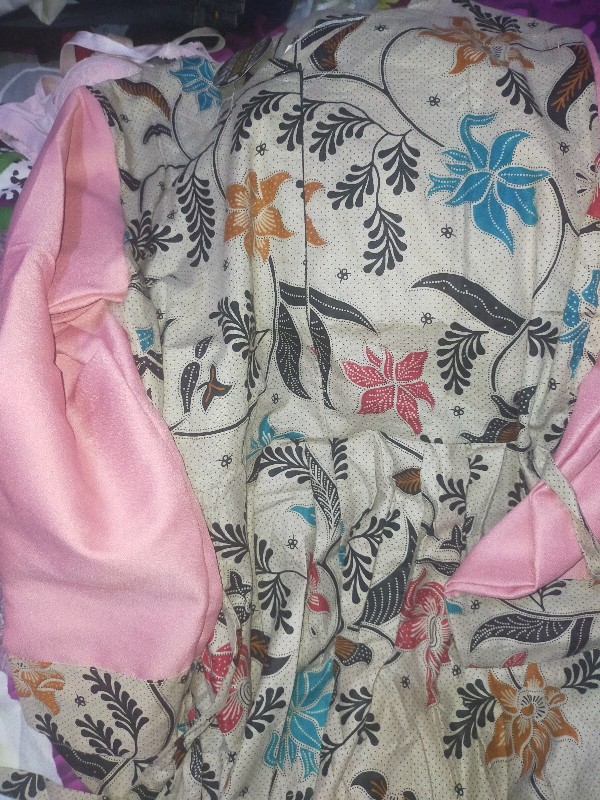 [ Terbaru ] Atasan Batik Wanita Kerja Kantor Ori Shabirah Batiksolo Blouse Blusebatik Batikmodern Xl