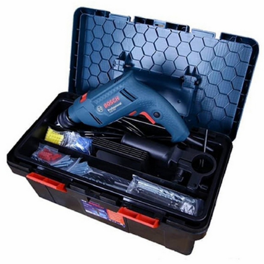 Bor 13mm BOSCH GSB 550 Freedom Kit