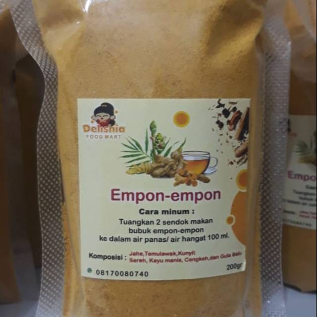 

Empon empon 200gram