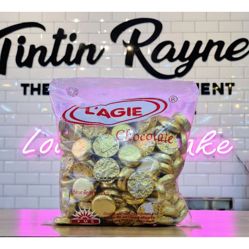 

Lagie Golden Coin Loss Kecil Cokelat