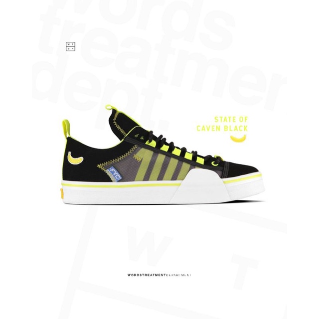 Sepatu Fyc - State Of Caven Black