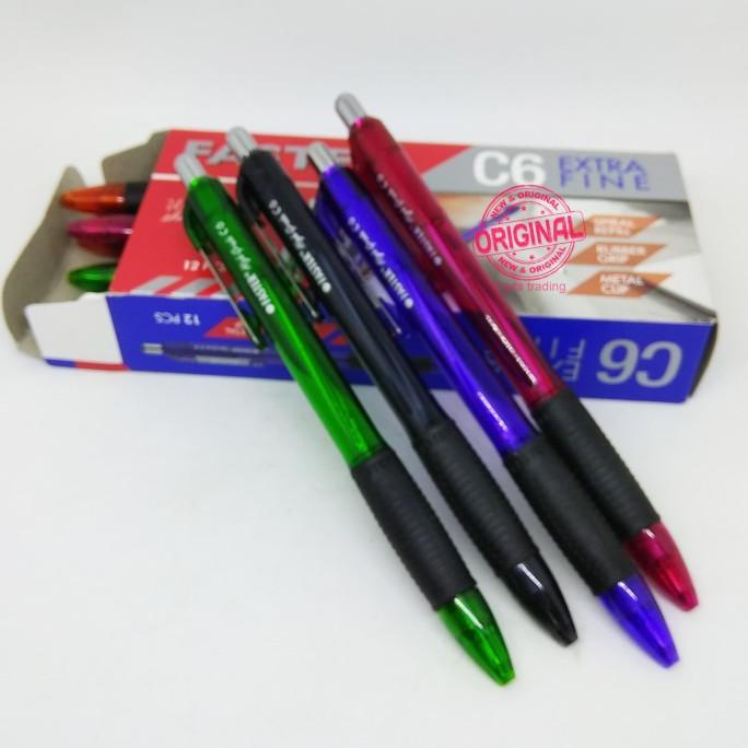 

Faster Pen Tipe C6 (1 Gross= 12 dozen = 144 pieces)