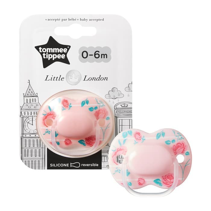 Mainan Bayi Tommee Tippee Soother Little London Pacifier Empeng 0 6