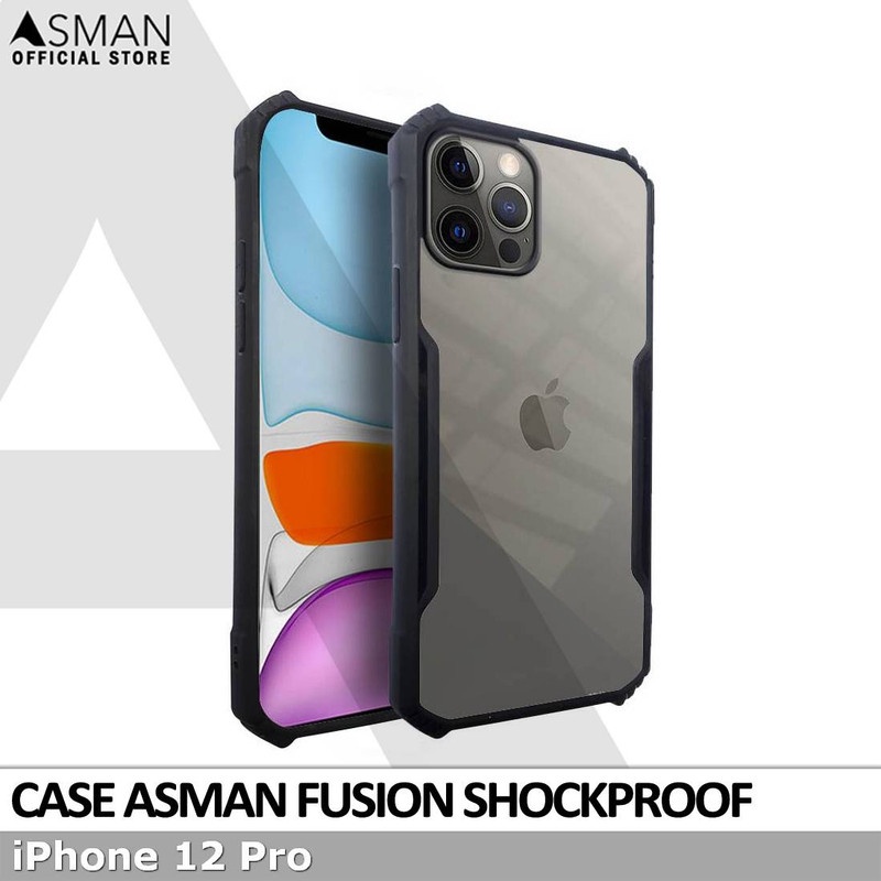 Asman Fusion iPhone 12 pro Case Premium Armor Acrylic