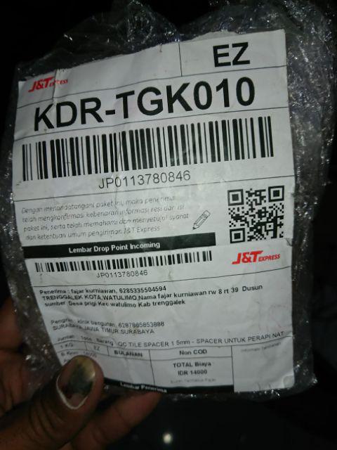 Qc Tile Spacer 1.5mm - Spacer Untuk Perapi Nat Keramik / Ubin