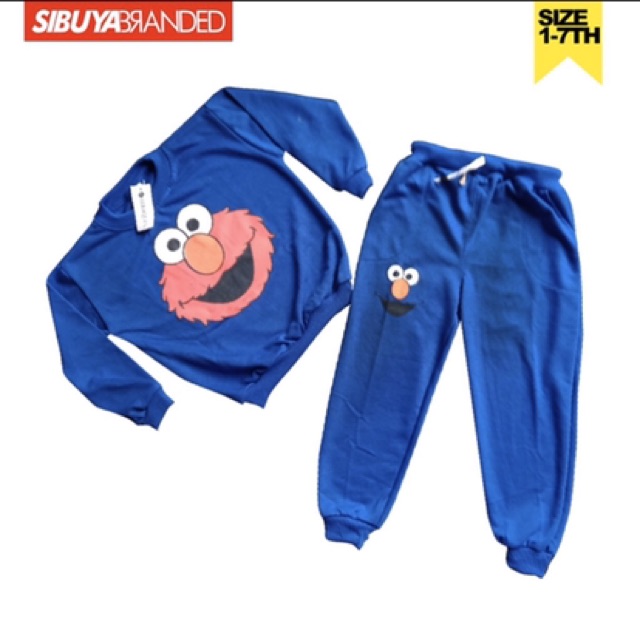 STELAN ANAK PILIH WARNA  BABY TERY STELAN ELMO ANAK