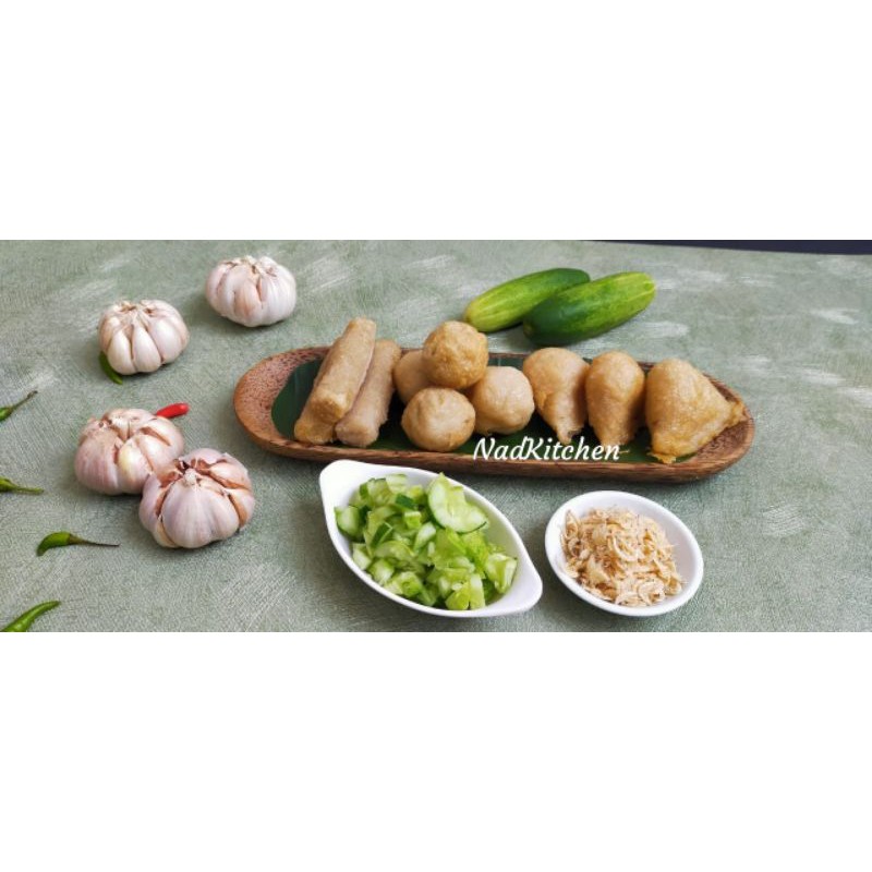 

NadKitchen Pempek campur,isi10/pack