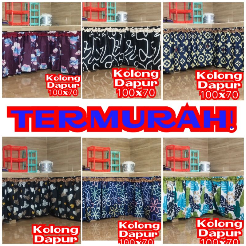 GORDEN KOLONG DAPUR TER LENGKAP MOTIF NYA