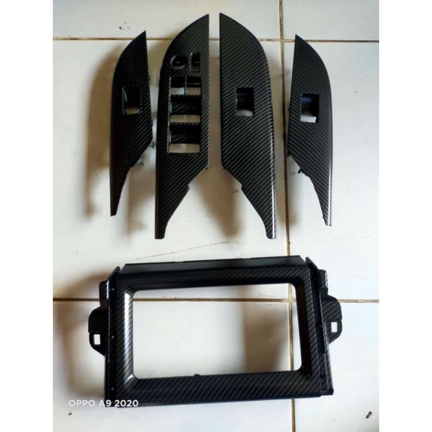 Panel wood power window interior toyota fortuner VRZ