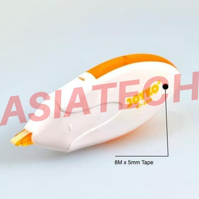 

Correction Tape / Tip Ex Kertas Joyko Ct-509 (1 Lusin) Terbaru