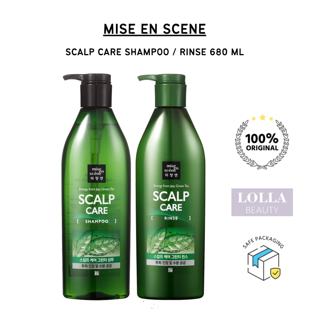 MISE EN SCENE - Scalp Care Shampoo / Rinse 680 ml