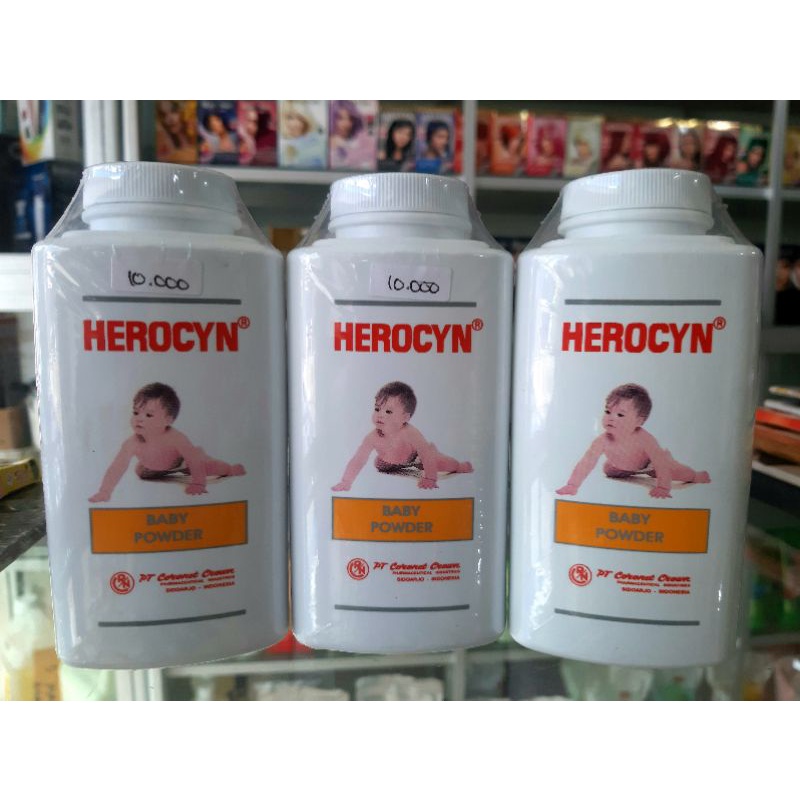 Herocyn Bedak Tabur Bayi 100g, 200gr