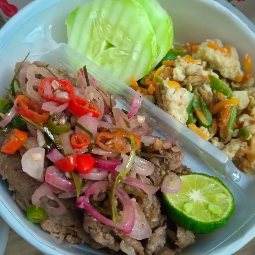 Sekat  - Inner Tray - Paper Bowl 650 Ml & 800 Ml  Food Grade (100pcs)