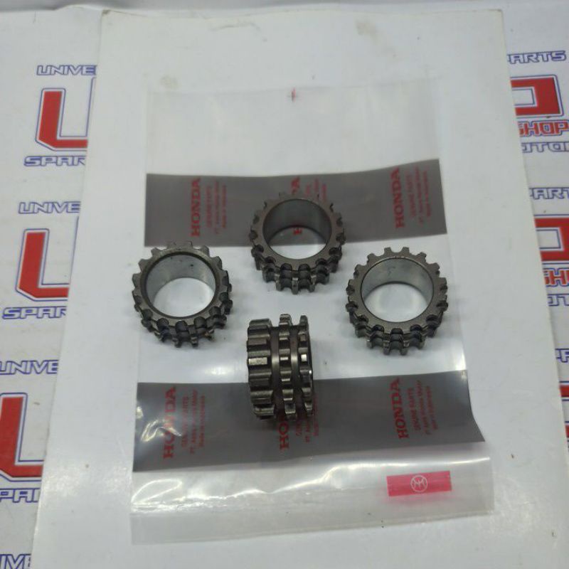 Gear gigi kruk as gir sintrik bandul crankshaft gigi timing keteng honda genio beat new led