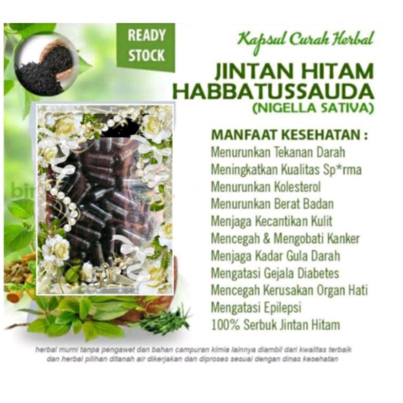 

MUSTALI HERBAL KAPSUL HABBATUSSAUDA