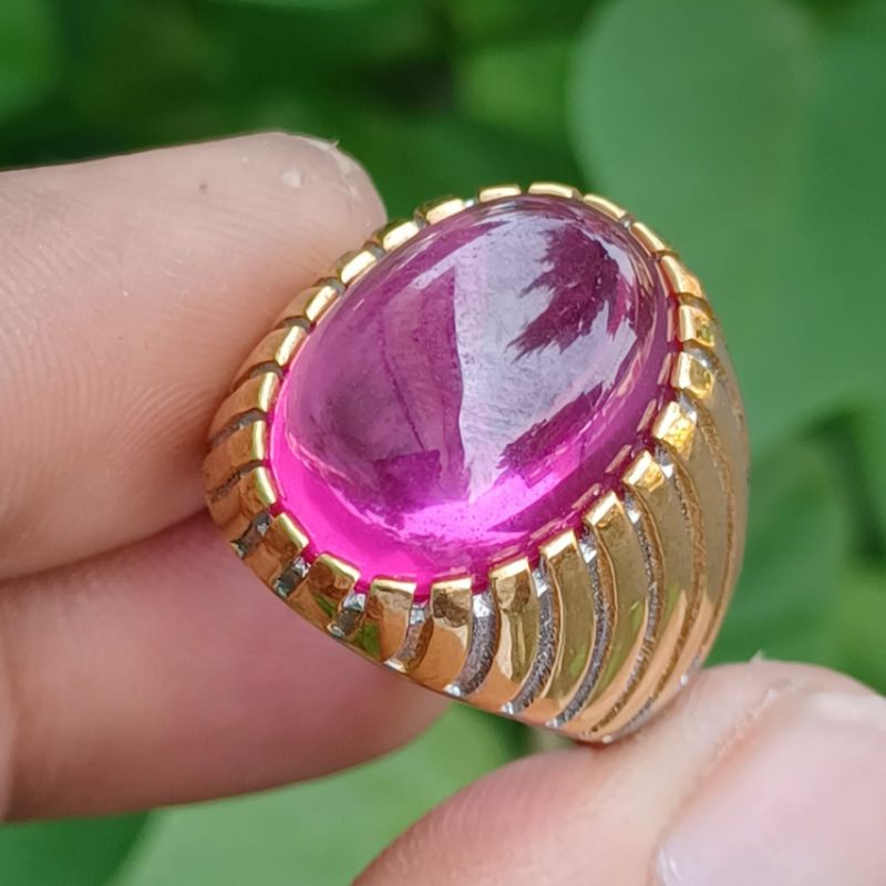 CINCIN BATU MERAH SIAM ROSE ASLI BANGKOK