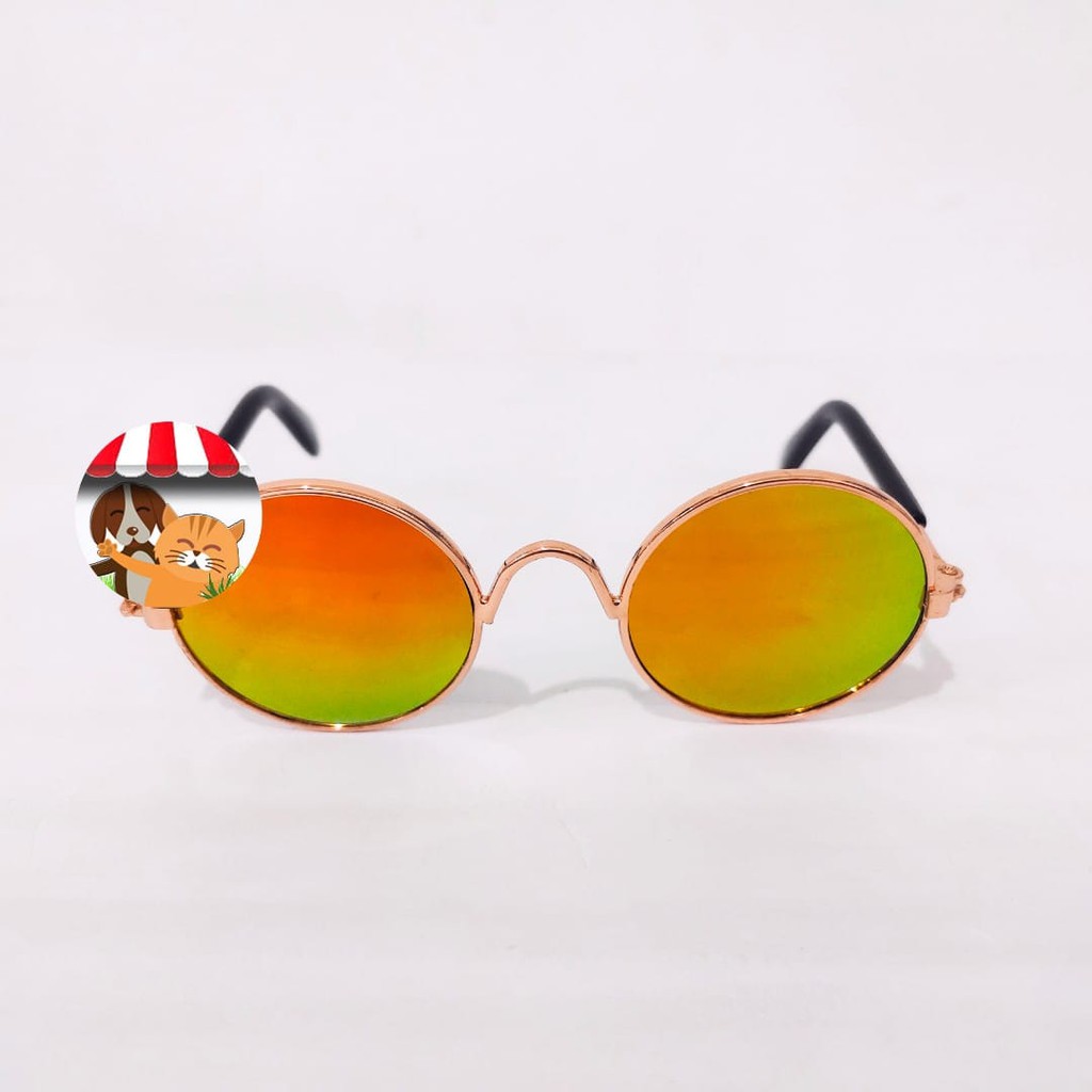 Kacamata Kucing Anjing Cat Dog Pet Sun Glasses Kaca Mata Gelap Hewan