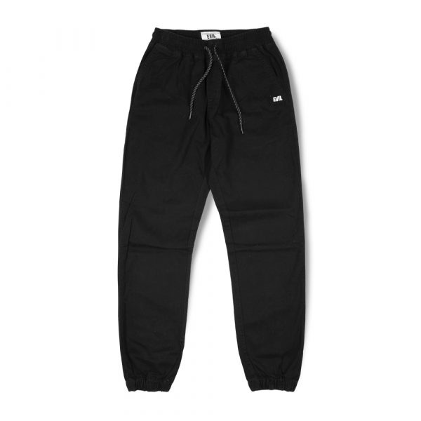 CELANA PANJANG JOGGER EVIL ARMY | MORAL F22 BLACK