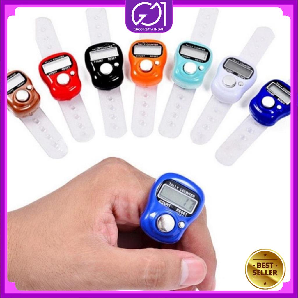 Tasbih Digital Mini LED / Alat Hitung Digital Tasbih Jari Elektronik / Finger Tasbeeh Counter / Alat Hitung Elektronik / Jari Penghitung