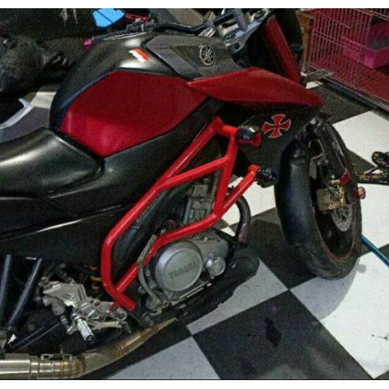 【 Top Seller 】 -67 >> Tubular Crashbar Vixion Old / lama Dan Vixion New / NVL / NVA ,.,.,.,,