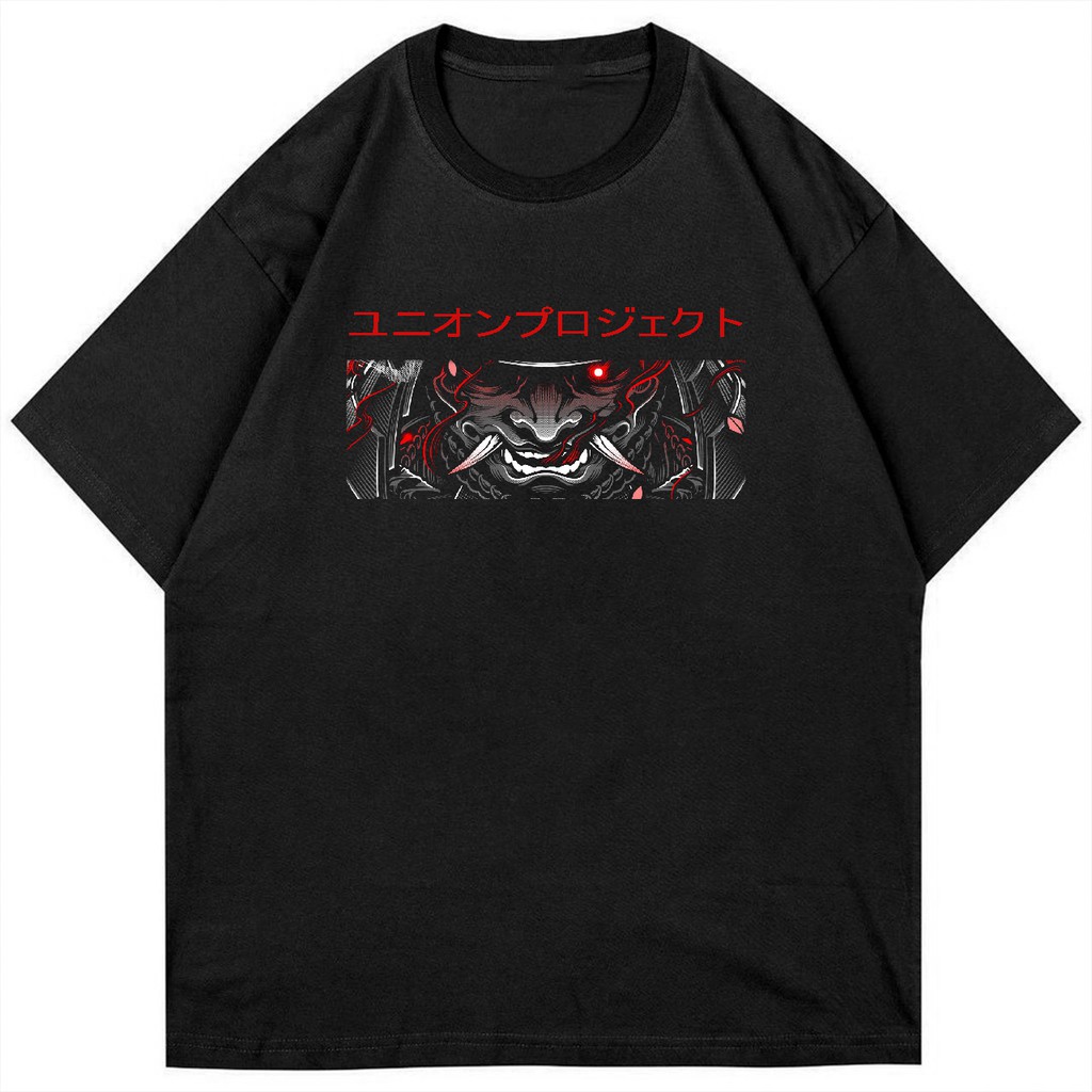KAOS ONI MAKS / KAOS SUNMORI / KAOS DISTRO / T-SHIRT UNION PROJECT SERIES