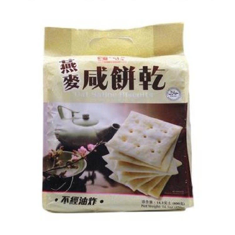 Biskuit Yummy House Oat Saline Biscuits 400 Gram