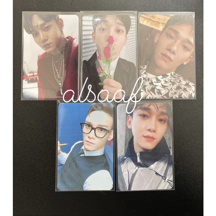PC CHEN EXO OBSESSION LOVE SHOT CBX DEAR MY DEAR