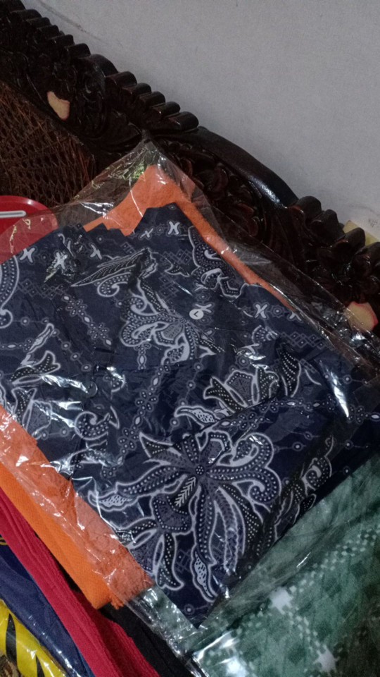 Kemeja Hem Batik Terviral Top 1 Di Shopee Original No Kw Ready Seragam Harga Grosir