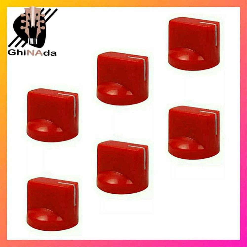 Silakan Order Knob Potensio Pedal Efek Amplifier Fulltone Style Merah [SALE]off40%