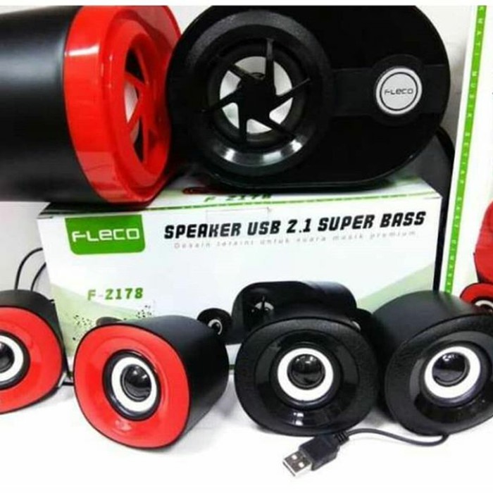 Speaker Fleco Komputer Super Bass F-2178