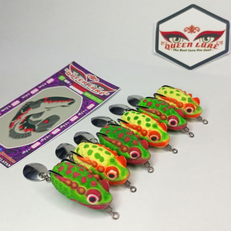 Soft Frog 3D 3.5cm | Queen Lure